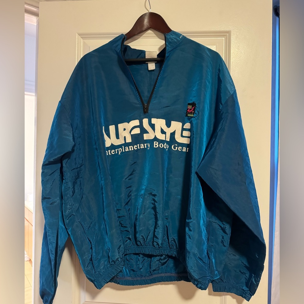 Vintage surf style windbreaker